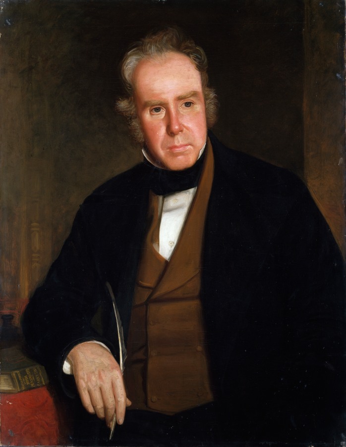 John Slattery portrait of William Carleton from National Gallery of Ireland collection