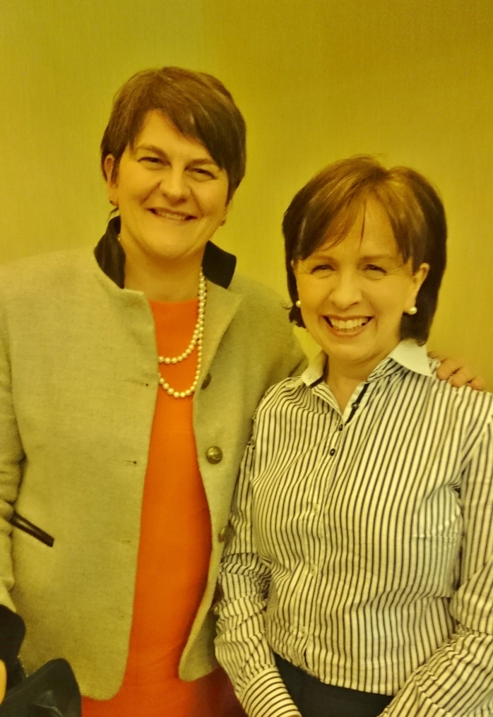 Arlene Foster MLA and Diane Dodds MEP Photo: © Michael Fisher